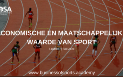 Eendaagse opleiding Economische en maatschappelijke waarde van sport