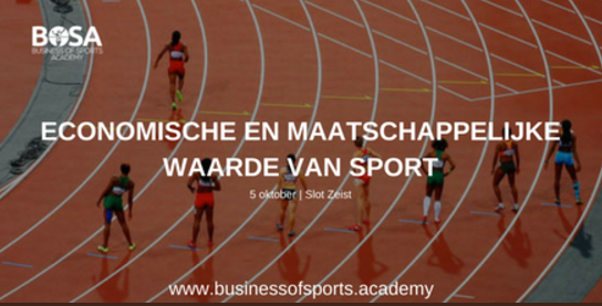 Eendaagse opleiding Economische en maatschappelijke waarde van sport